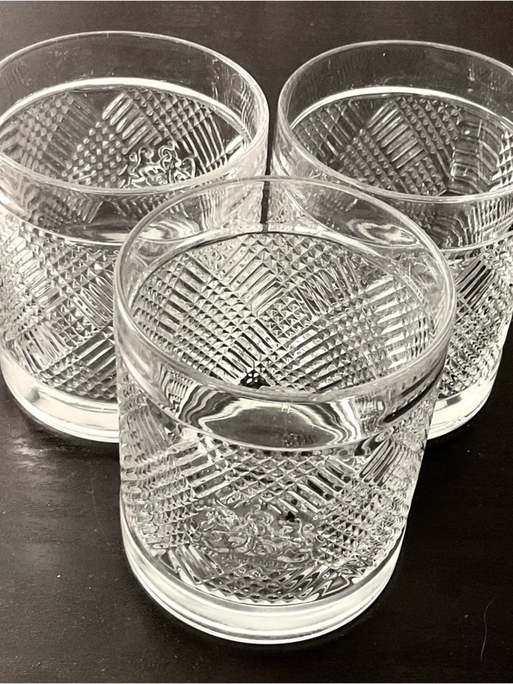 Ralph Lauren Argyle Glasses Safari Lion Crest Old Fashioned Whiskey Set Of 2 +1